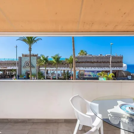 Playa Con Terraza Vista Al Mar Appartamento Playa de las Americas (Tenerife)